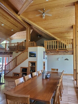 Dining - Sunset Bay Lodge.  (La Pointe)
