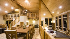 Interior - Sunset Bay Lodge.  (La Pointe)
