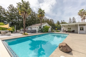 Piscine chauffée