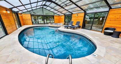 Yes your own Private heated indoor Swimming Pool!