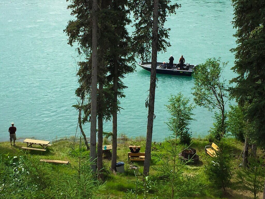 Pristine Private Kenai River Front Property With An Eagle's Nest 360 Degree View