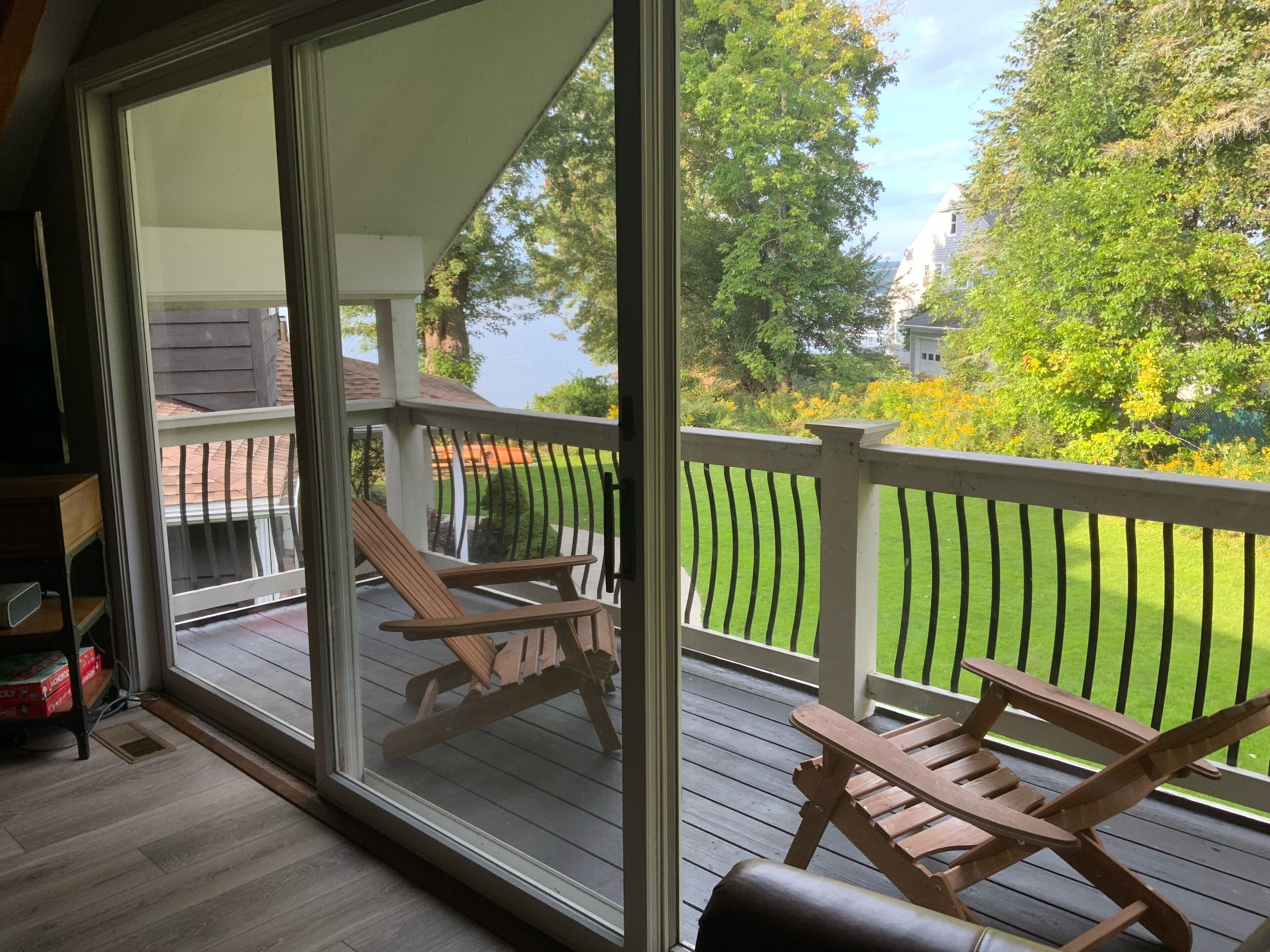 Second floor balcony
