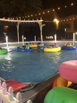 Indoor pool, outdoor pool