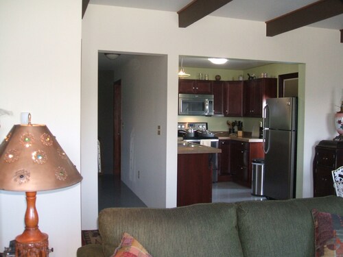 Mountain bay views downtown Seward 