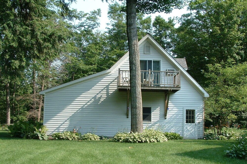 Guest House on Secluded Shetland Creek ~ Quiet 20 Acres Of Beautiful Woods