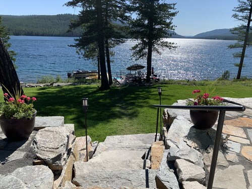 Experience Montana charm in our spacious 4-bedroom waterfront retreat