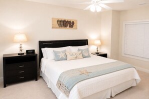 3 bedrooms, desk, iron/ironing board, free WiFi