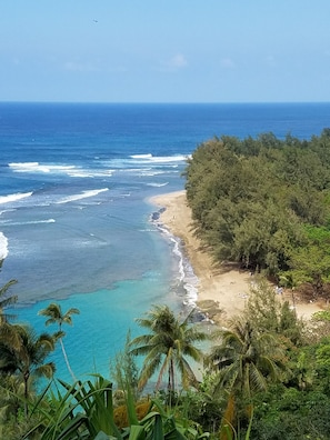 Una spiaggia nelle vicinanze