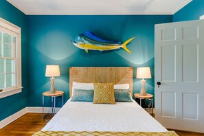 5 slaapkamers, een bureau, een strijkplank/strijkijzer, gratis wifi