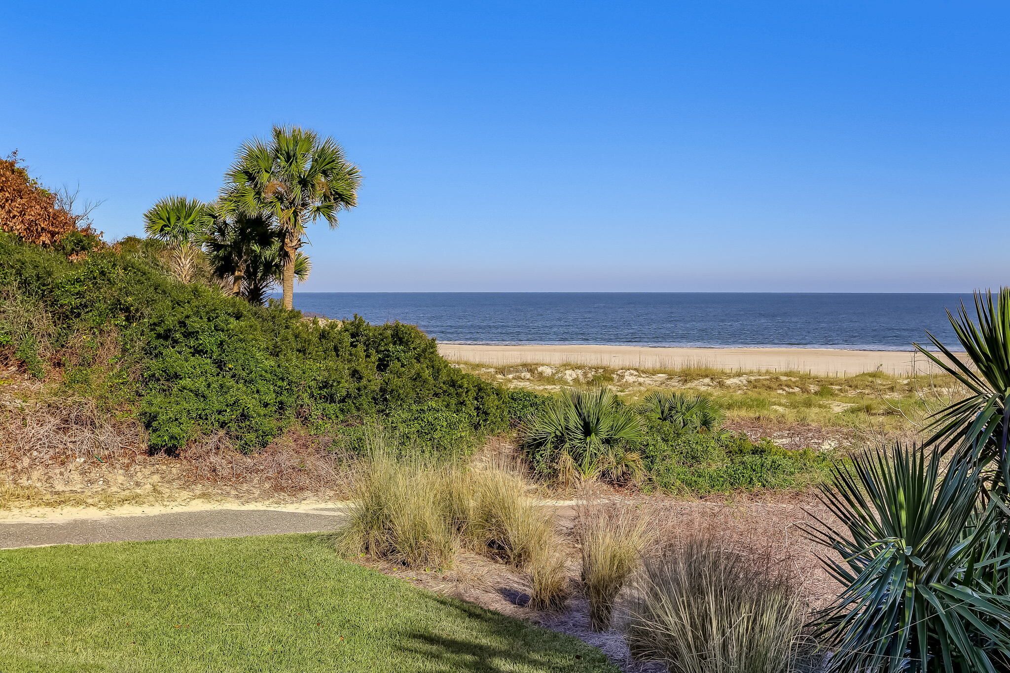 On the beach, beach towels