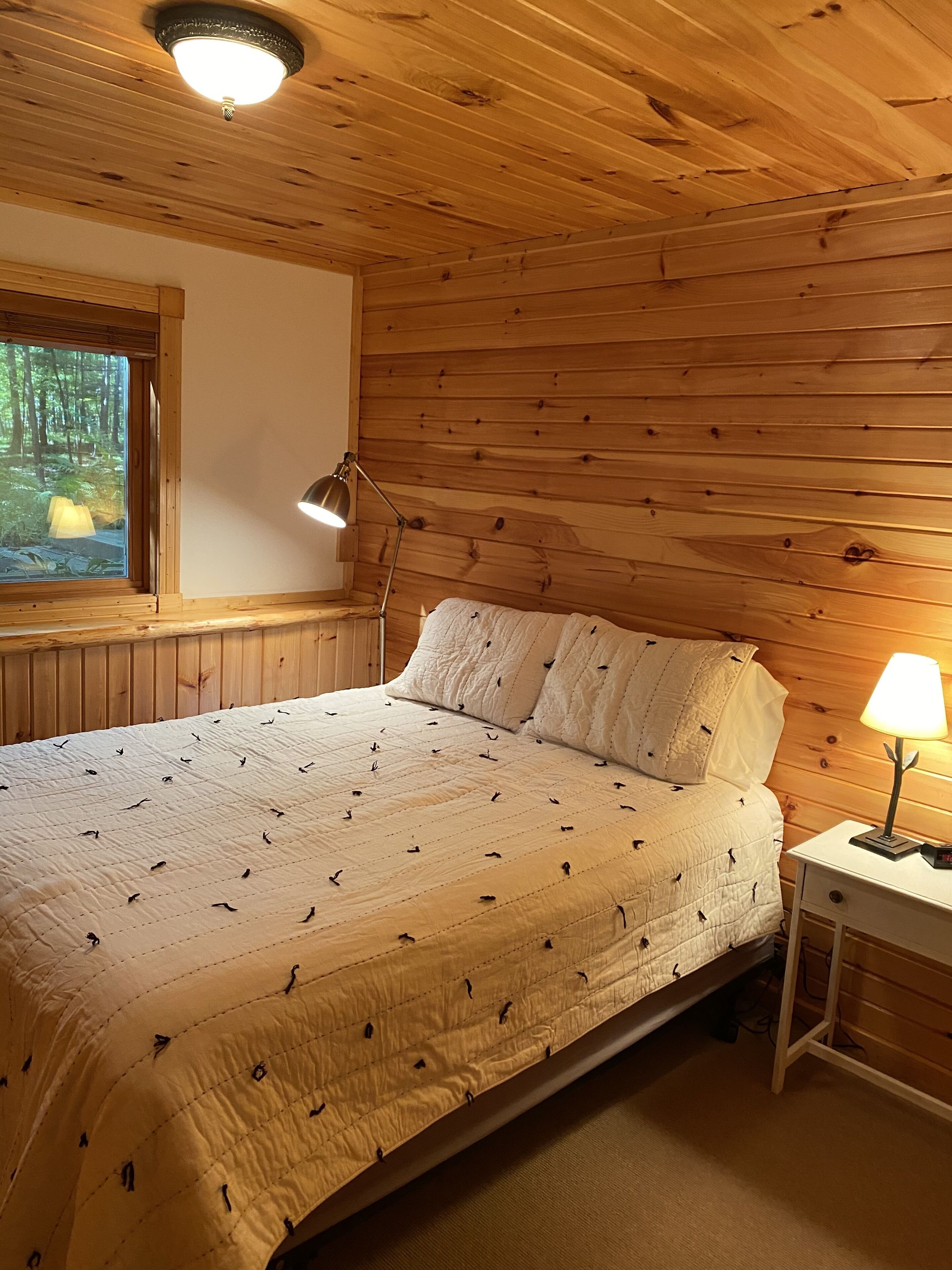 Fabulous 4 BR Lakefront Cabin w/ Hot Tub Spooner Wsconsin Area Lake