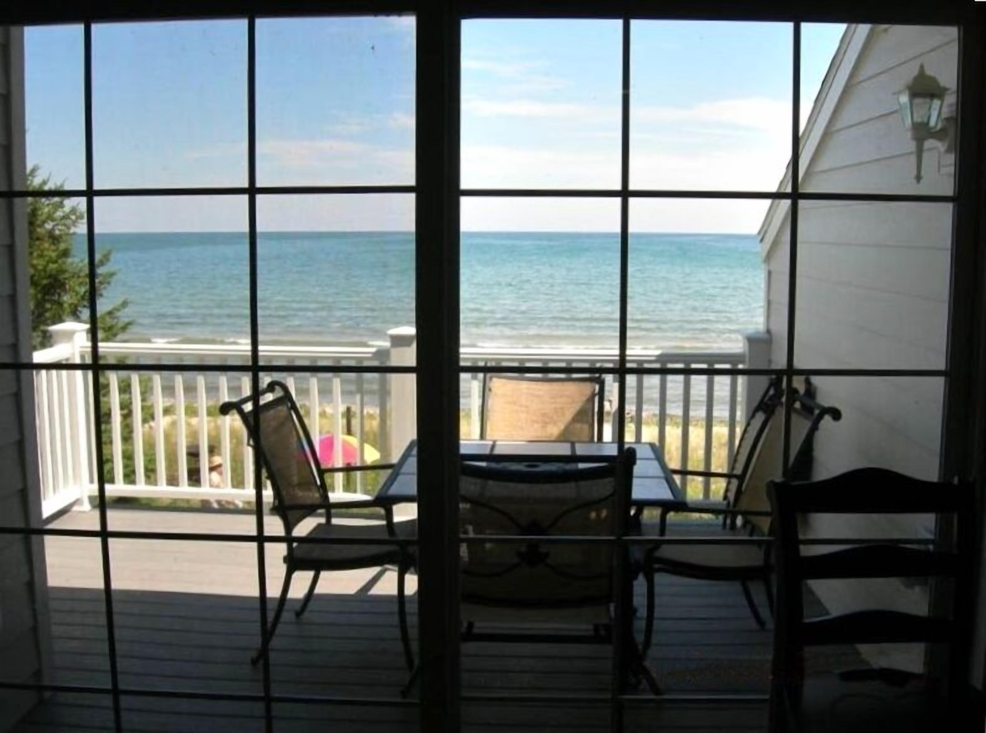 View from dining room and kitchen