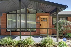 Exterior detail - Spectacular Views!  Hot Tub-10 mins from Dwntwn Asheville-Huge Fenced Yard! (Asheville)