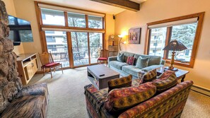 TV, fireplace, DVD player