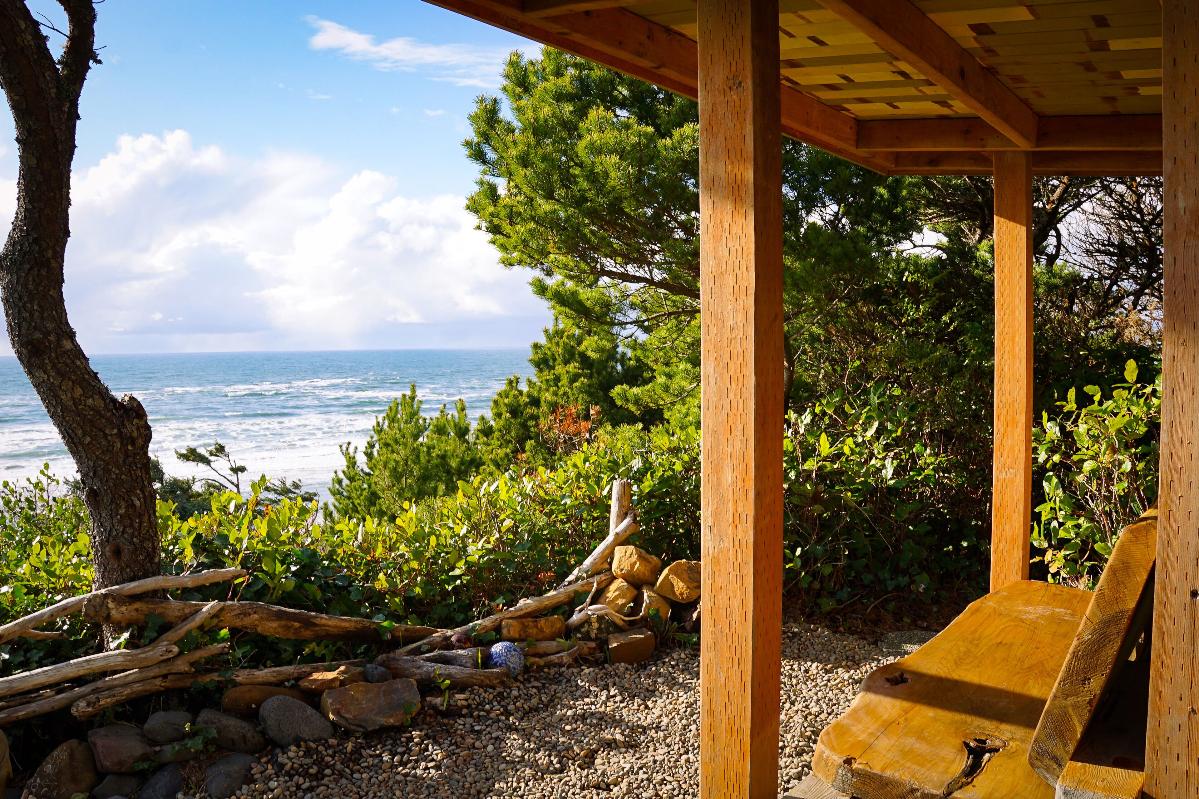 The Bench on the Bluff of property