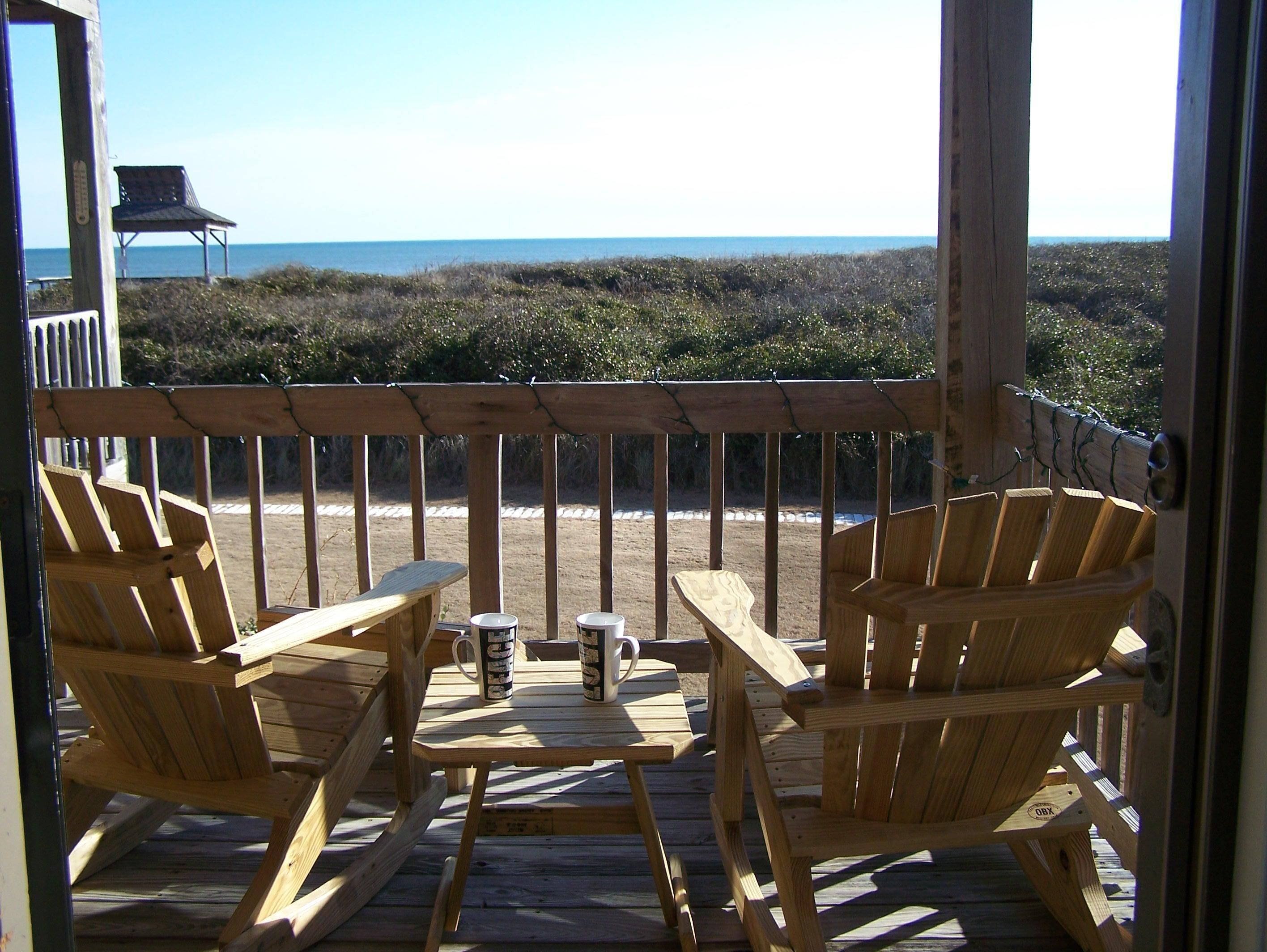 Oceanfront in Duck. Perfect for a couple or small family!! Updated March 2022!