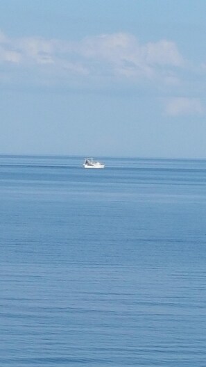 På stranden