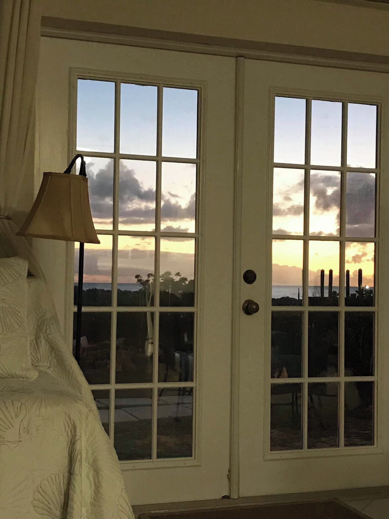 View to the South, towards the ocean.