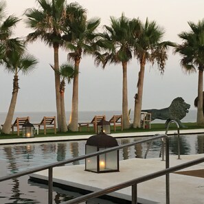 Pool - Elegant Villa W/ Views Of The Mediterranean, Gibraltar, Beach & Sotogrande Port (Torreguadiaro)