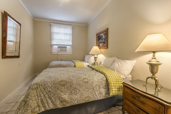 4 bedrooms, in-room safe, iron/ironing board, travel crib