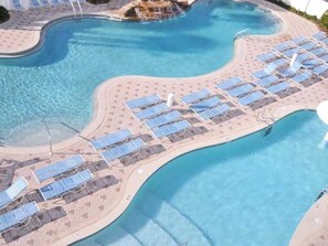 Indoor pool, outdoor pool