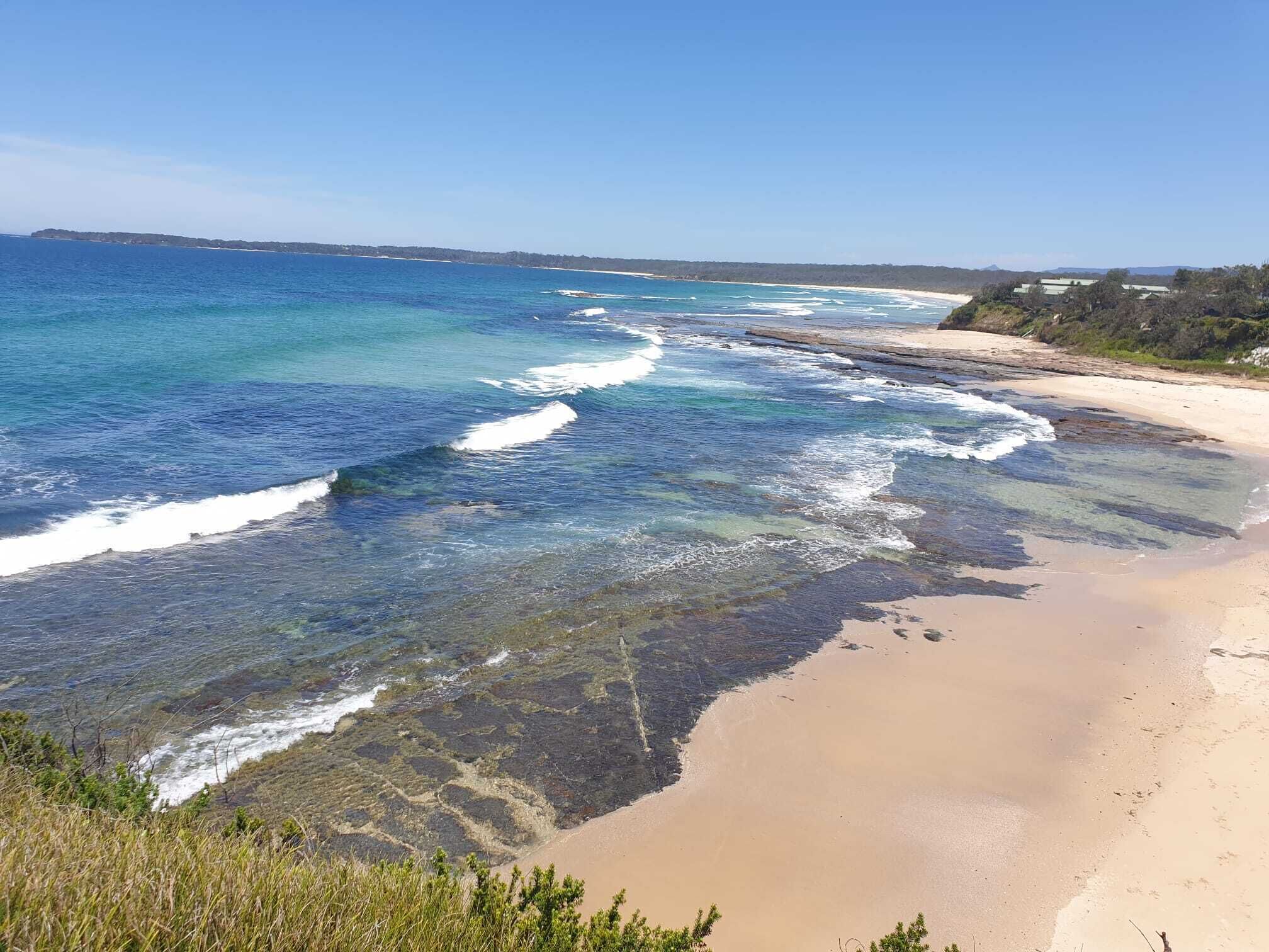 Beach nearby, sun-loungers