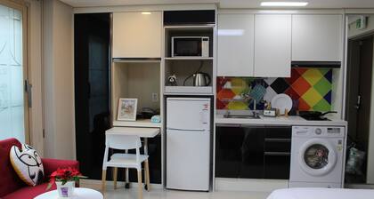 cozy white house near old palace