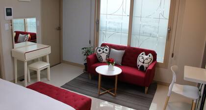 cozy white house near old palace