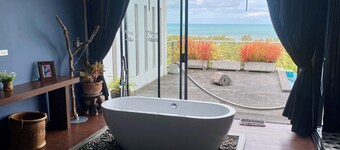 Schöne tropische Meerblick Pool Villa Philippa nur 400 vom Strand + Auto 