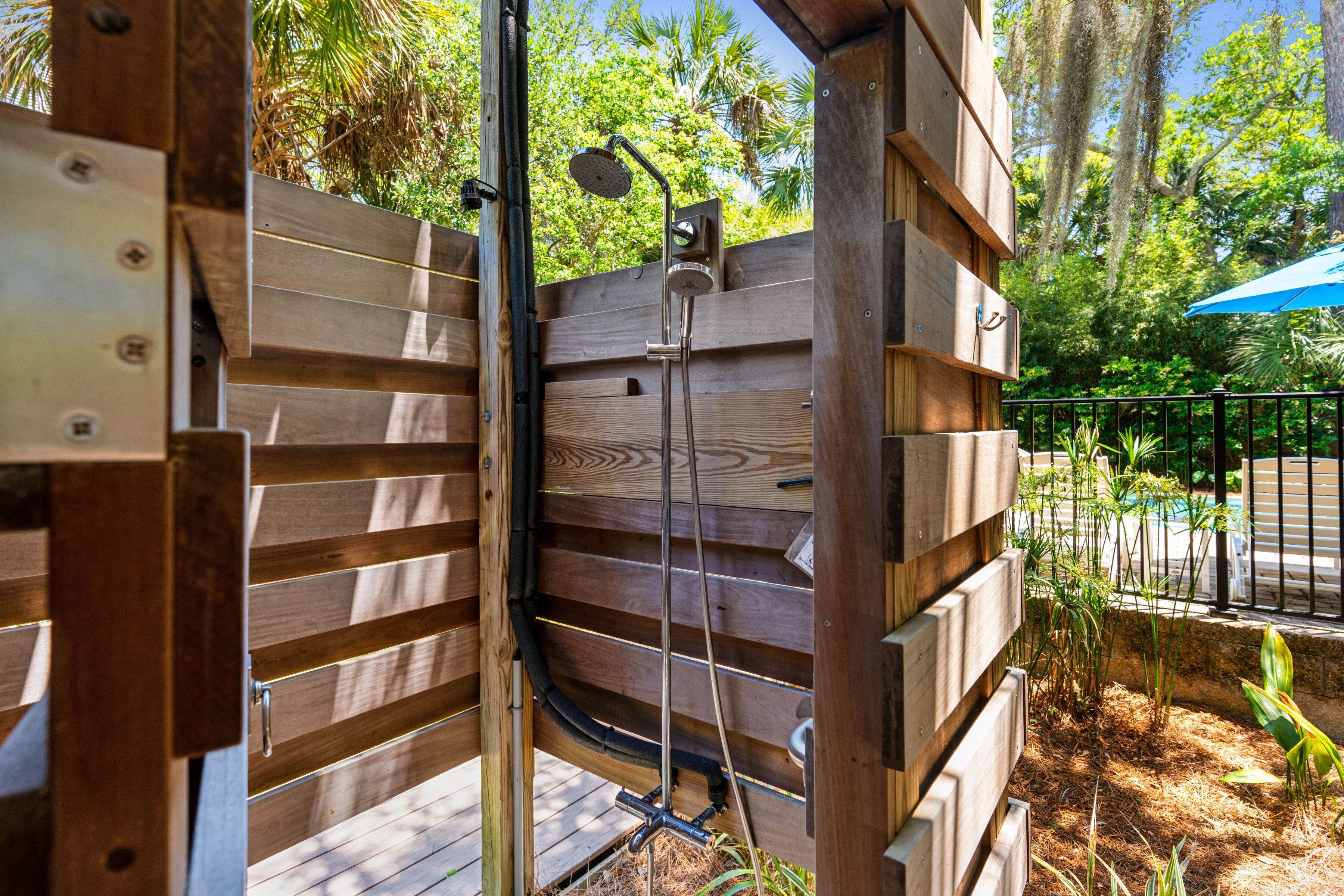 Enceinte de l’hébergement