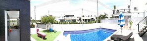 Alberca al aire libre 