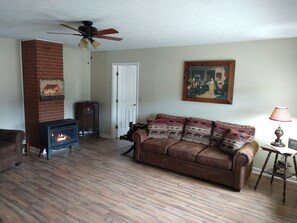 Fireplace - Big Spring Bed & Breakfast (Williamsville)