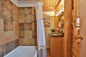 Hair dryer, towels