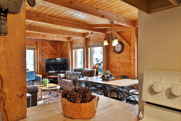 TV, fireplace, Netflix, streaming services