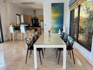 Dining - 3 BR Sea View Private Pool Villa Short Walk to Choeng Mon Beach (Ko Samui)