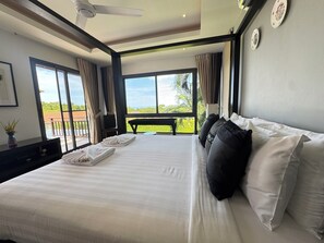 3 bedrooms, in-room safe, iron/ironing board, free WiFi - 3 BR Sea View Private Pool Villa Short Walk to Choeng Mon Beach (Ko Samui)