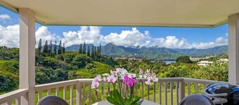 Hanalei Bay Villas # 17 - a 3br / 2. 5 ba zeezicht condominium in Princeville