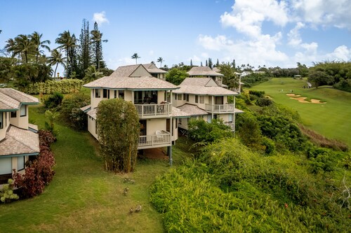 Hanalei Bay Villas # 17 - 3br / 2. 5 ba merinäköala osakehuoneisto Princeville