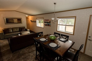 Dining - C&C Home -Rural, Private, Fire Place, Quality (Nelson)