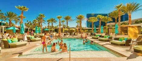 Udendørs pool, opvarmet pool