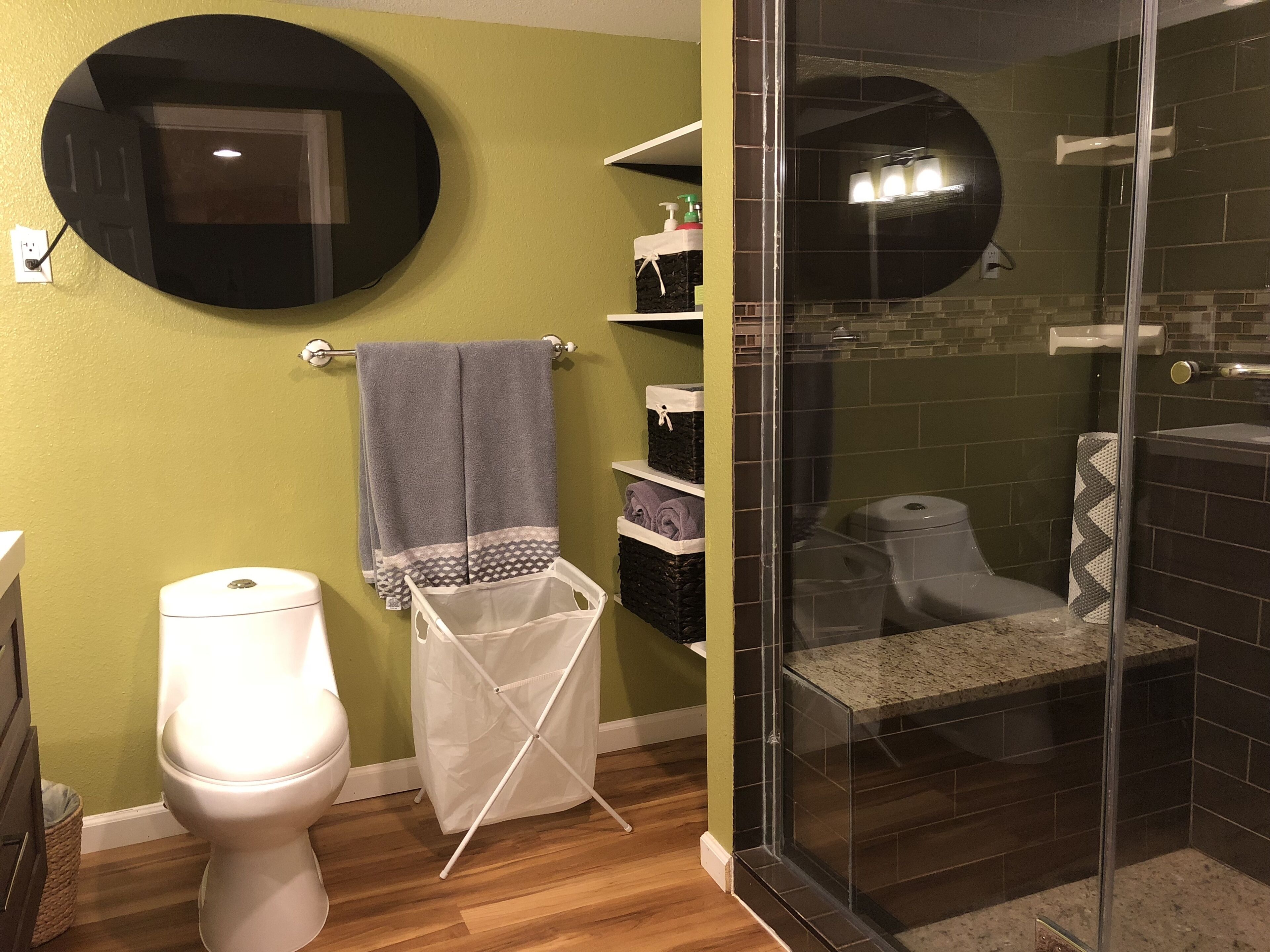 Garden level 2 bedroom’s 1 bath walk out basement.