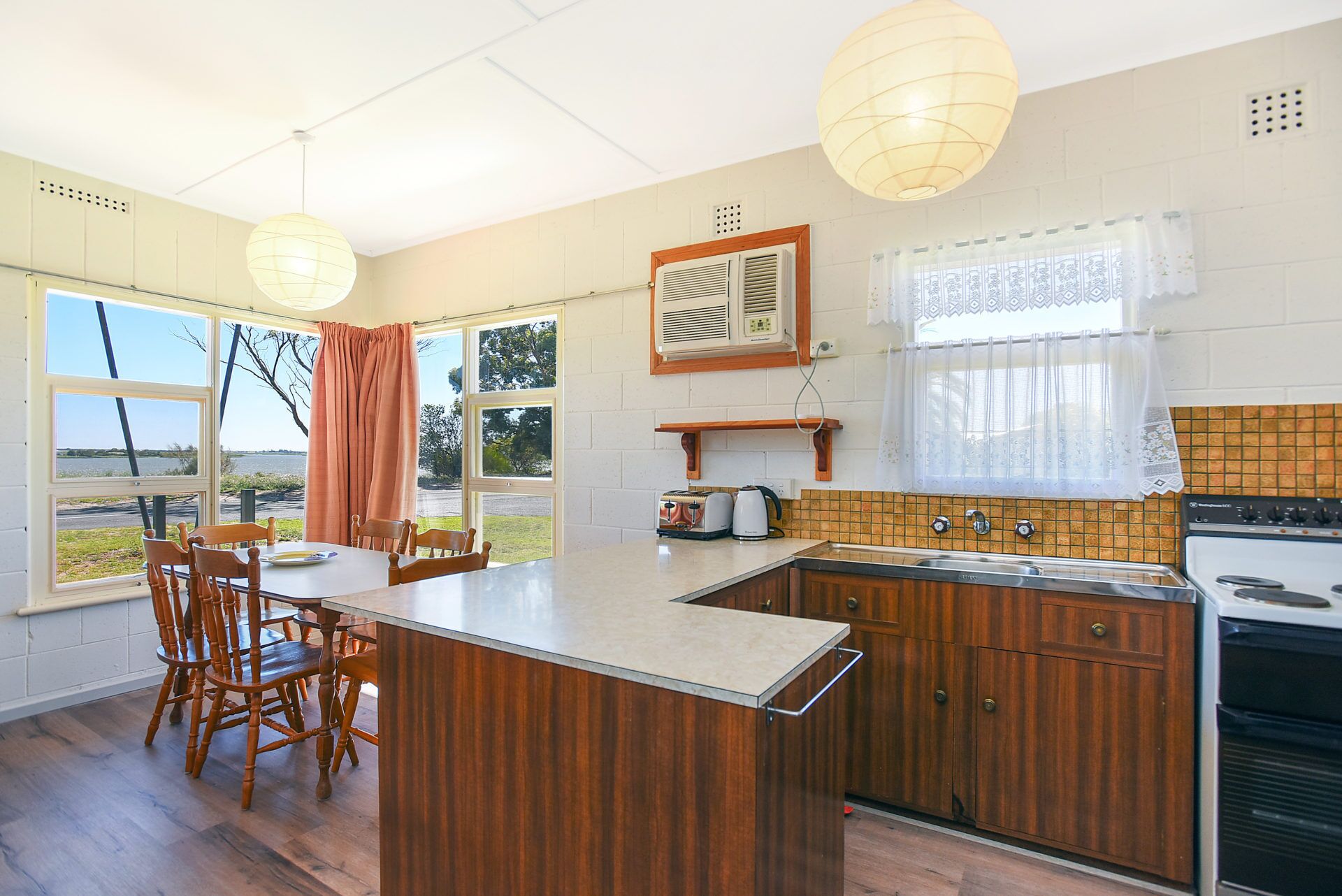 A cute little riverfront gem