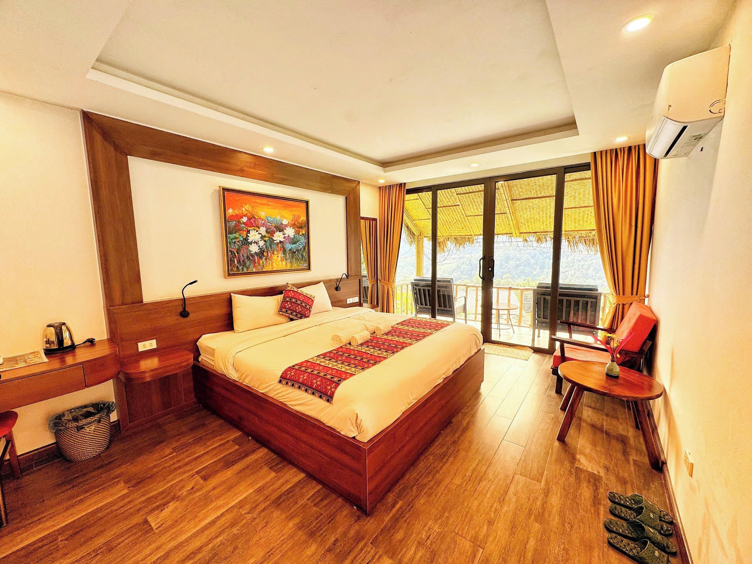 Senior Deluxe Bungalow with Mountain View  | Egyptian cotton sheets, premium bedding, down comforters