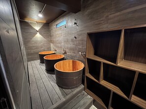 Private spa tub