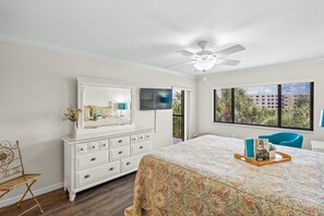 2 عدّة غرف نوم ومكواة/لوح كي وواي فاي وملاءات أسرّة