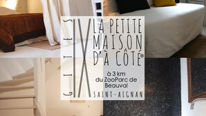 1 bedroom, iron/ironing board, free WiFi - La Petite Maison d'à Côté® 3km from Saint Aignan Beauval ZooPark (Saint-Aignan-sur-Cher)