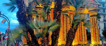 Au centre de Menton, près de la mer