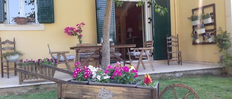 Restauration en plein air