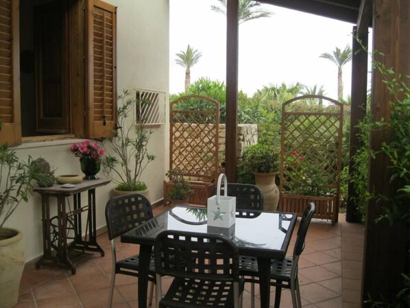 Restauration en plein air