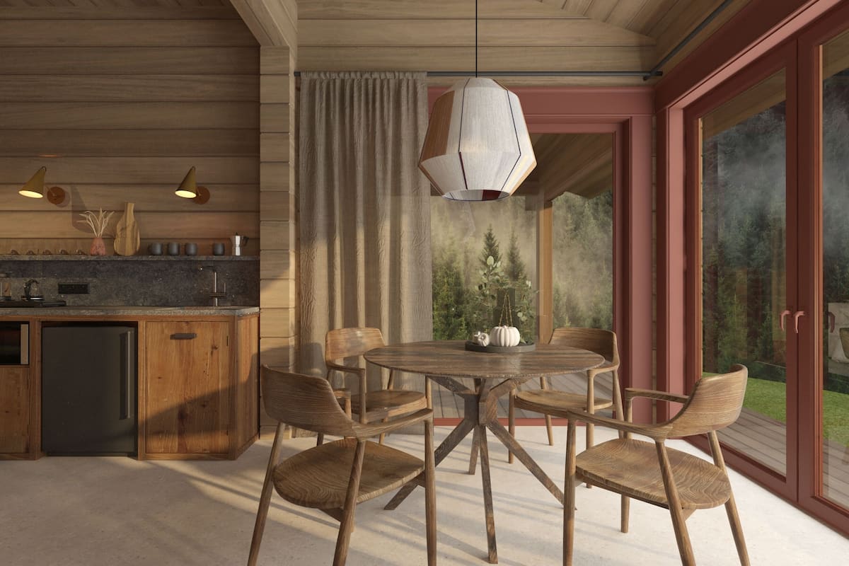 Cottage Panoramique | Restauration dans la chambre